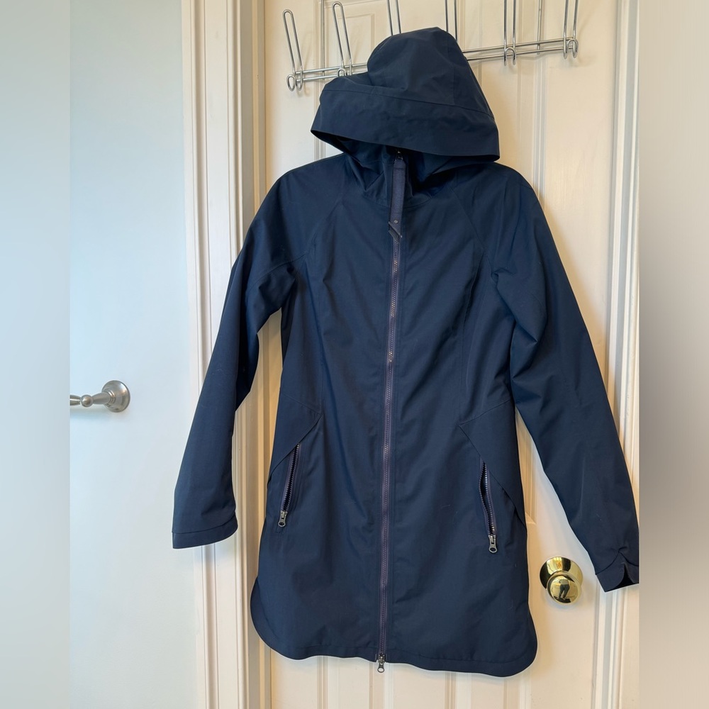 Lululemon Navy Raincoat